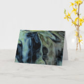 "April Woods I" Digital Altered Abstract Foto Karte (Gelbe Blume)