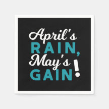 Aprilduschen können Blume inspirierendes Zitat