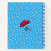 Aprilduschen SpiralNotebook Notizblock (Rückseite)