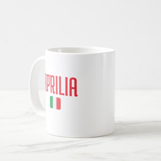 APRILIA Italien Kaffeetasse (Vorderseite Links)