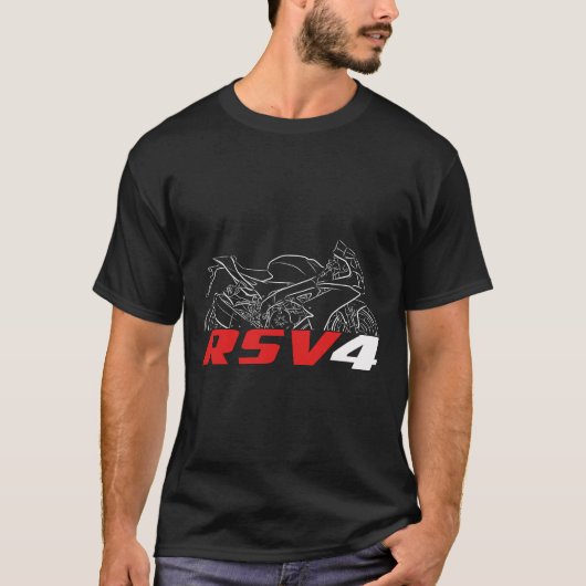 Aprilia RSV4 2015-2018 T-Shirt (Vorderseite)