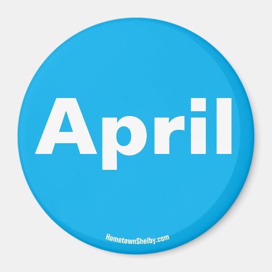 Aprilmagnet Magnet (Vorne)