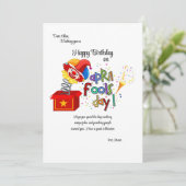 Aprilscherkarte (Stehend Vorderseite)