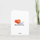 Aprilscherkarte ohne Pranks Karte (Rückseite)