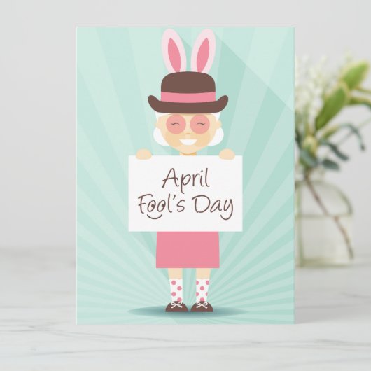 Aprilscherz (Stehend Vorderseite)