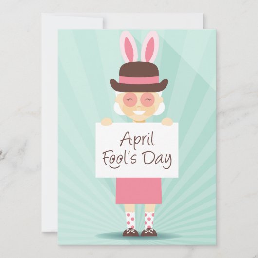 Aprilscherz (Vorderseite)