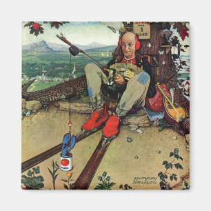 Aprilscherz, 1945 magnet