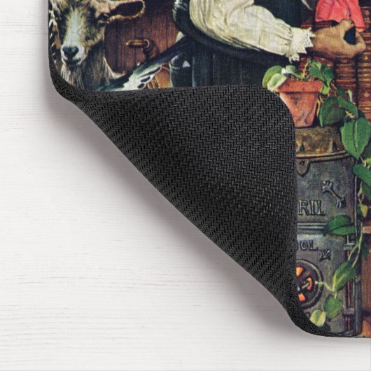 Aprilscherz, 1948 mousepad (Ecke)