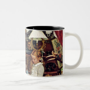 Aprilscherz, 1948 zweifarbige tasse