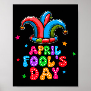 Aprilscherz April 1. Scherz Witz Lustiges Geschenk Poster