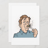 Aprilscherz Einladung (Vorne/Hinten)