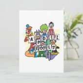 Aprilscherz Einladung (Stehend Vorderseite)