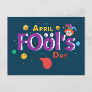 Aprilscherz Feiertagspostkarte