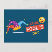 Aprilscherz Feiertagspostkarte (Vorderseite)