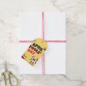 Aprilscherz Geschenkanhänger (Mit Garn)