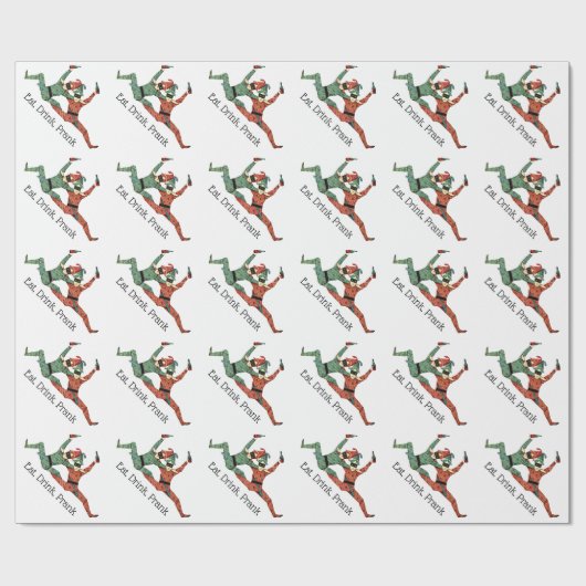 Aprilscherz Geschenkpapier (Flach)