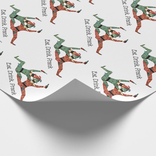 Aprilscherz Geschenkpapier (Ecke)