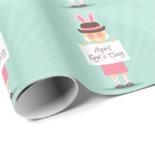 Aprilscherz Geschenkpapier (Rolleneckpunkt)