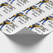 Aprilscherz Geschenkpapier (Ecke)