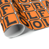 Aprilscherz Geschenkpapier (Rolleneckpunkt)