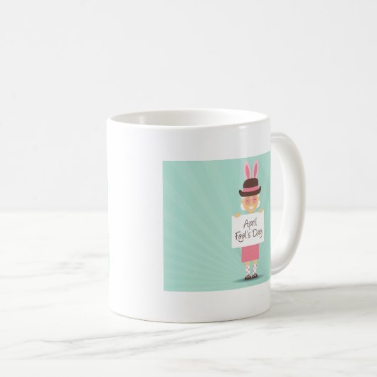 Aprilscherz Kaffeetasse (VorderseiteRechts)