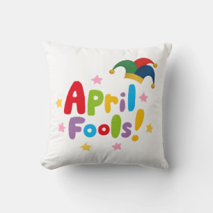 Aprilscherz Kissen