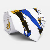 Aprilscherz Krawatte (Gerollt)