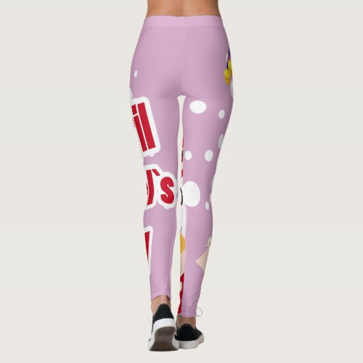Aprilscherz Leggings (Rückseite)