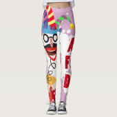 Aprilscherz Leggings (Vorderseite)