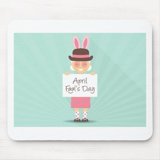 Aprilscherz Mousepad (Vorne)