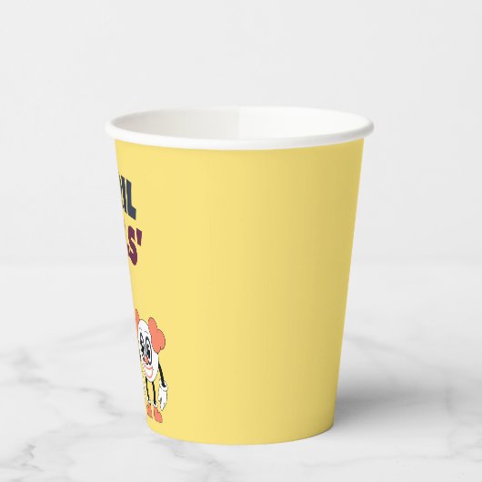 Aprilscherz Pappbecher (Links)