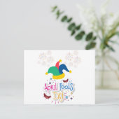 Aprilscherz Postkarte (Stehend Vorderseite)