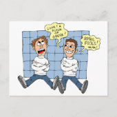 Aprilscherz Postkarte (Vorderseite)