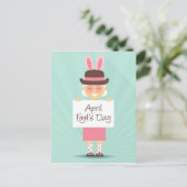 Aprilscherz Postkarte (Stehend Vorderseite)