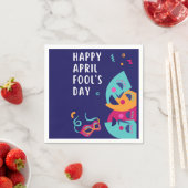 Aprilscherz Serviette (Beispiel)