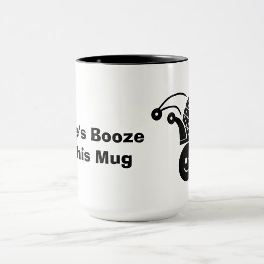 Aprilscherz-Tag Booze-Tasse Tasse (Zentrum)