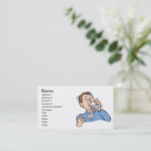 Aprilscherz-Tag Visitenkarte (Stehend Vorderseite)