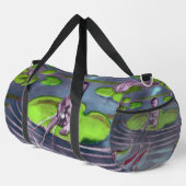 Aprilscherz Vintage französische Postkarte Duffle Bag (Rechte Ecke)