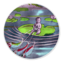 Aprilscherz Vintage französische Postkarte