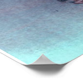 Aprilscherz Vintage französische Postkarte Poster (Ecke)