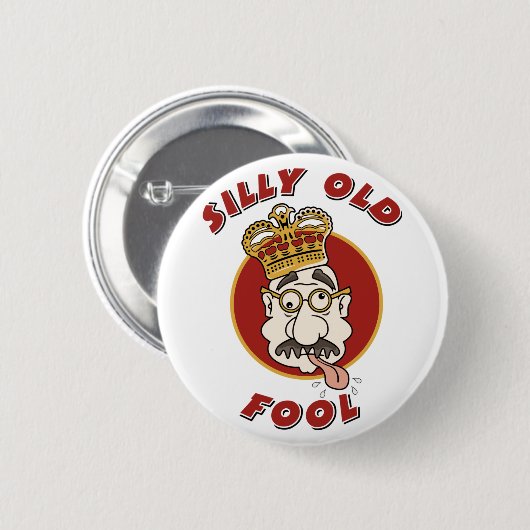 Aprilscherze Button (Vorne & Hinten)