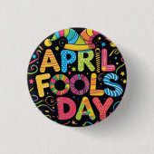 Aprilscherze Button (Vorderseite)