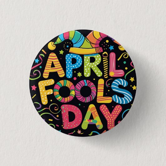 Aprilscherze Button (Vorderseite)