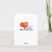 Aprilscherze Geburtstagskarte Karte (Rückseite)