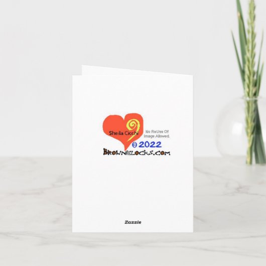 Aprilscherze Geburtstagskarte Karte (Rückseite)