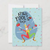 Aprilscherzenkarte Feiertagskarte (Vorderseite)