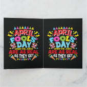 Aprilscherztag Dankeskarte (Innenseite)