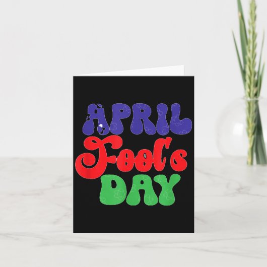 Aprilscherztag Karte (Vorderseite)