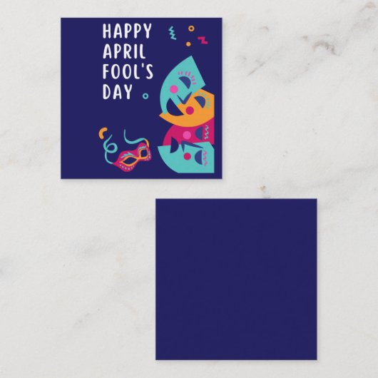 Apriltafel Begleitkarte (Vorne/Hinten)