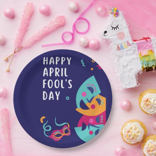 Apriltafel Pappteller (Party)